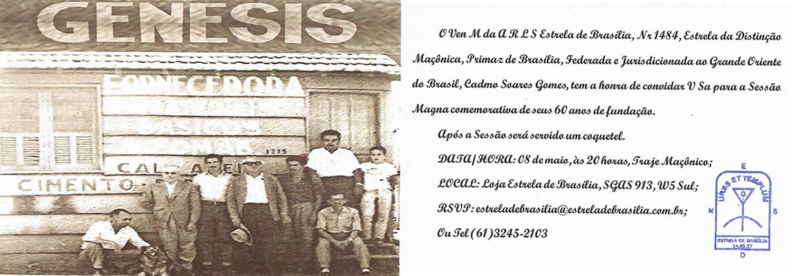 Convite Oficial do Jubileu de Diamante — 60 Anos