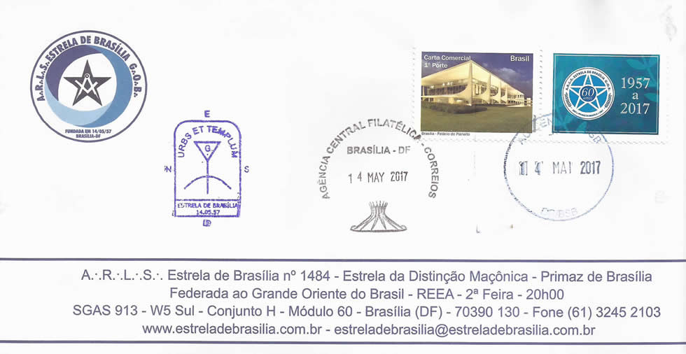 Envelope de 1º Dia de Circulação — 60 Anos