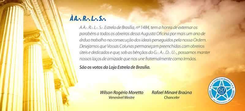 Cartão de Aniversário — Lojas Coirmãs