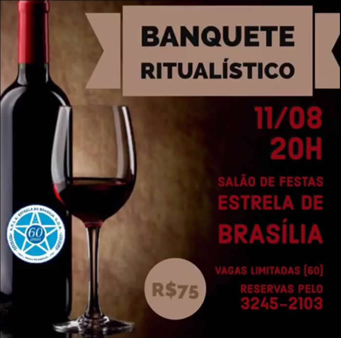 Convite para Banquete Maçônico (2017)