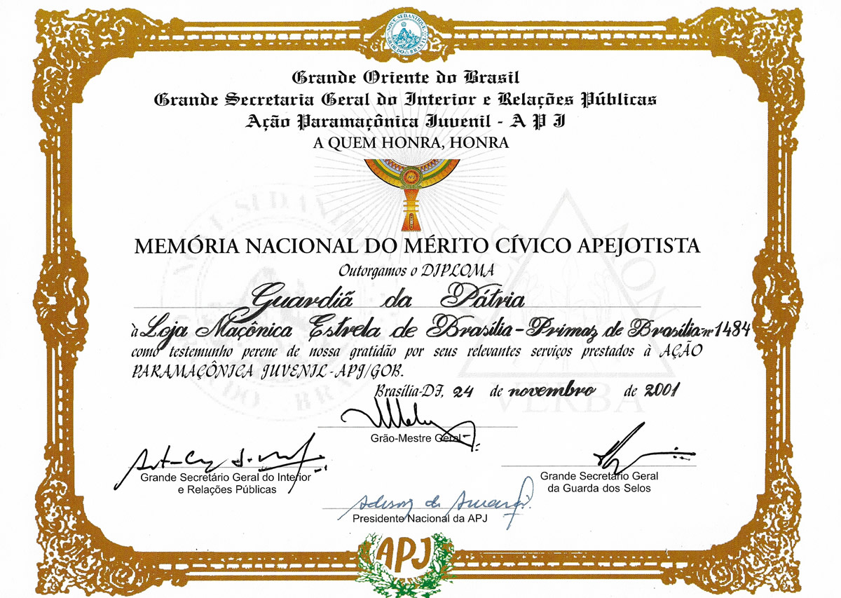 Mérito Cívico Apejotista