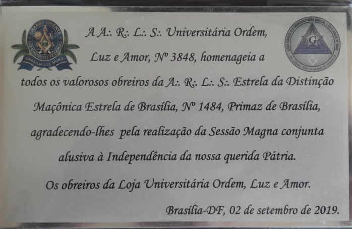 ARLS Universitária Luz e Amor