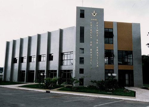 Fachada do Templo da A.R.L.S. Estrela de Brasília n° 1484